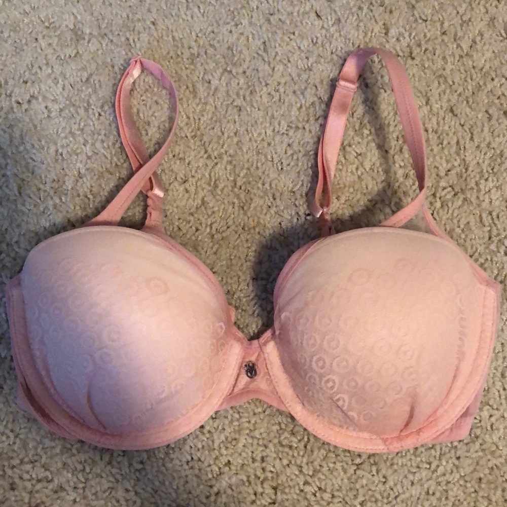 Victoria’s Secret Pink Lace & Mesh Bra 34D